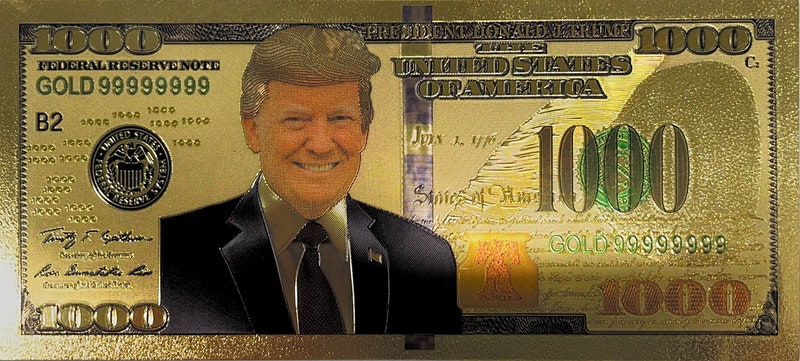 Commemorative Trump Bucks $1000